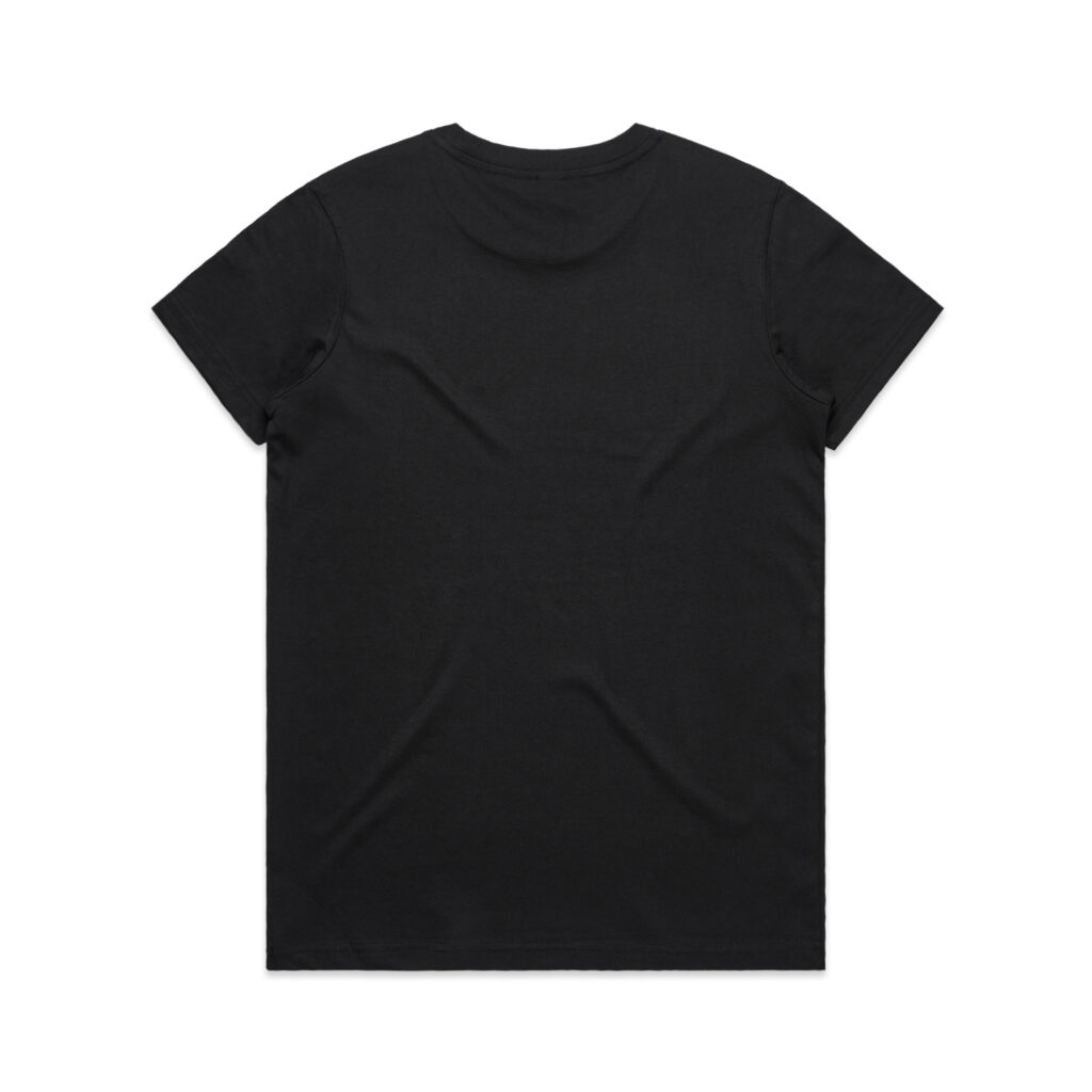 4001 maple tee black back