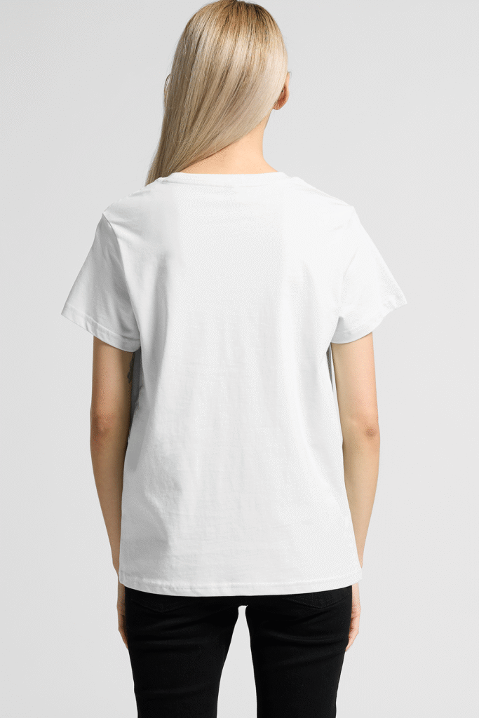 maple tee 4001 model white back