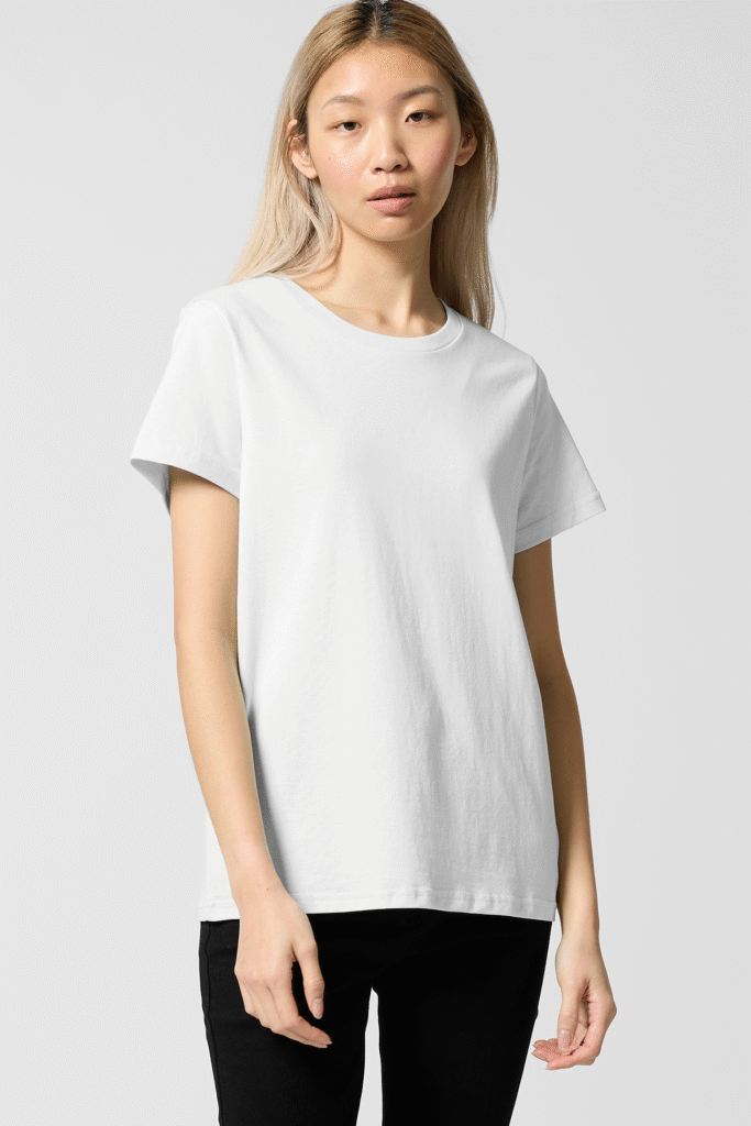 maple tee 4001 model white half side