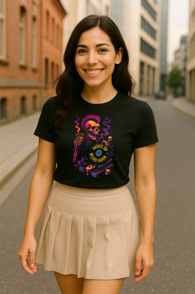 WUWA_E_black-t-shirt_front_GRAMOPHONE